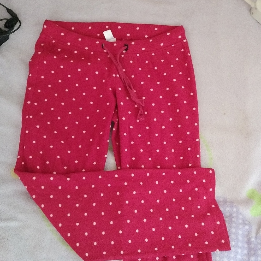 Old Navy Size XS Red Polka Dot Pajama Pants